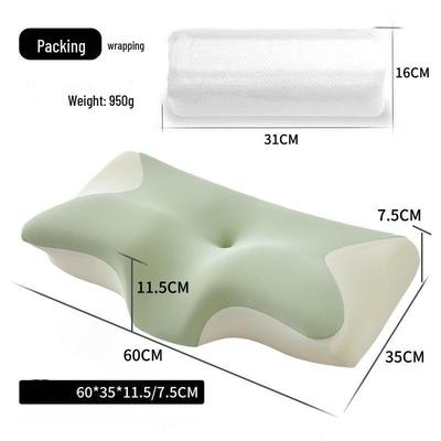 Ergonomic Memory Foam Pillow for Cervical Support and Pressure Relief