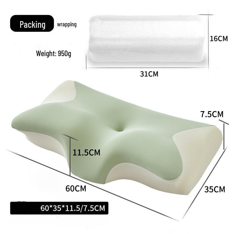 Ergonomic Memory Foam Pillow for Cervical Support and Pressure Relief