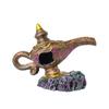 Aladdin's Magic Lamp Fish Tank Decoration: Creative Resin Aquarium and Pet Climbing Accent