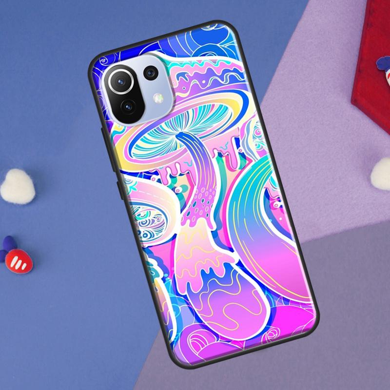 Trippy Mushroom Psychedelic Art Cover For Xiaomi 14T Pro 11T 12T 13T 13 14 Ultra POCO X7 Pro X3 X5 F3 F5 F6 M6 X6 Pro Case