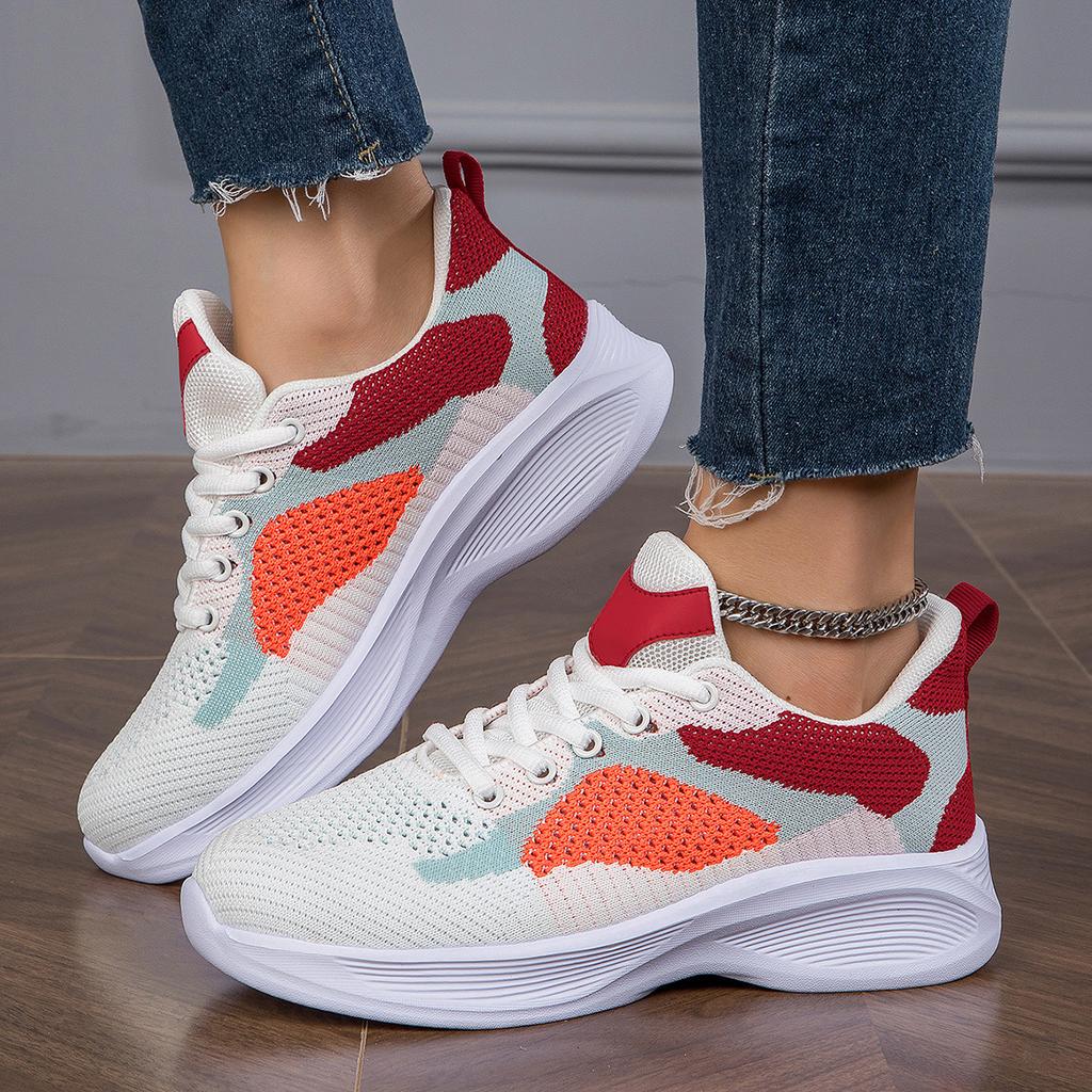 TUINANLE נעלי סניקרס קז'ואל לנשים - בד ובטנה נושמים - נוחות לאורך כל השנה, מתאימות לחופשות חוף, נסיעות ושימוש יומיומי