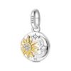 New 925 Silver Crown Charms Pendant For Women Fit Bracelet DIY Birthday Party Jewelry Gifts