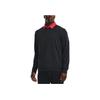 Under Armour Storm SweaterFleece Crew Pullover Men Sweatshirt Black 1373675-001
