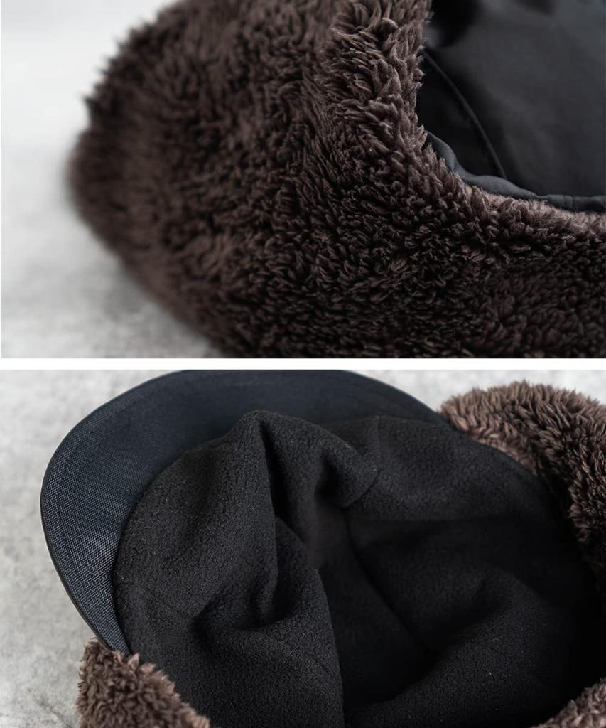 Nakota Nylon Flight Cap with Ear Plus Cold Weather and Free Size Fits Head Circumference Navy Water-Repellent Flaps, Size, Protection, Men's Women's,