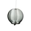 Campanella a Vento Tradizionale in Vetro Borosilicato Diametro 7cm Accessorio Versatile Apertura 4cm per Feste Regalo con Tono Melodico