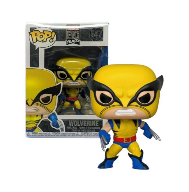 Фигурка Funko Pop Фанко Поп Марвел 80-х Фанко Поп Росомаха Marvel 80th Wolverine 10 см #547