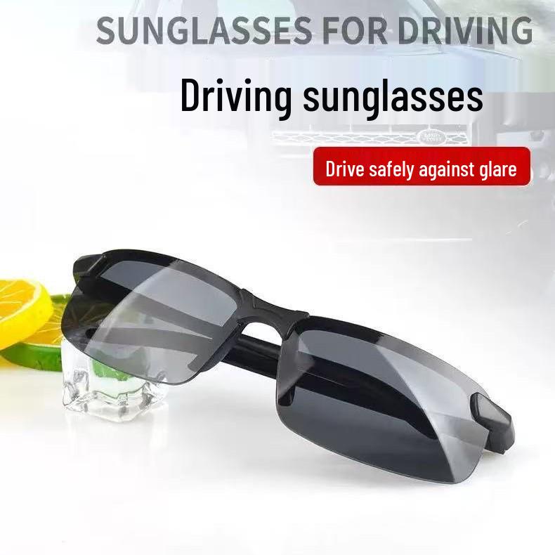 Day/Night Driving Glasses: Windproof, Sandproof, UV Protection Sunglasses for Running, Mountaineering, and Outdoor Fishing.