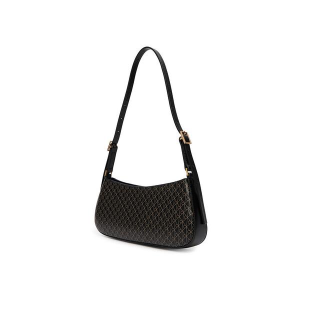 Calvin Klein Emblem Aop Small Shoulder Bag