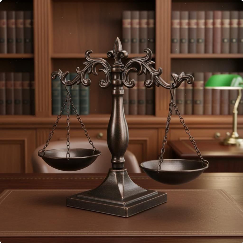 Decorative Balance of Fairness Versatile Balance of Fairness Sculpture Decorative Balance Scale Handmade Vintage Balance Scale