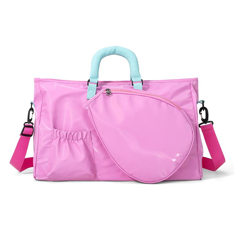 Badminton Bag Tennis Bag Women's Shoulder Crossbody Bag Large Capacity Sports Fitness Handbag