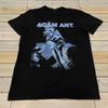 Vintage Kurzarm Adam Ant Rockband Tour T-Shirt ZL832