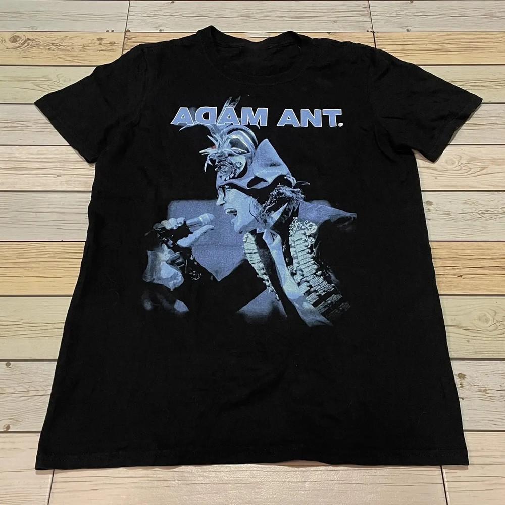 Vintage Short Sleeve Adam Ant Rock Band Tour Tee ZL832 XXL