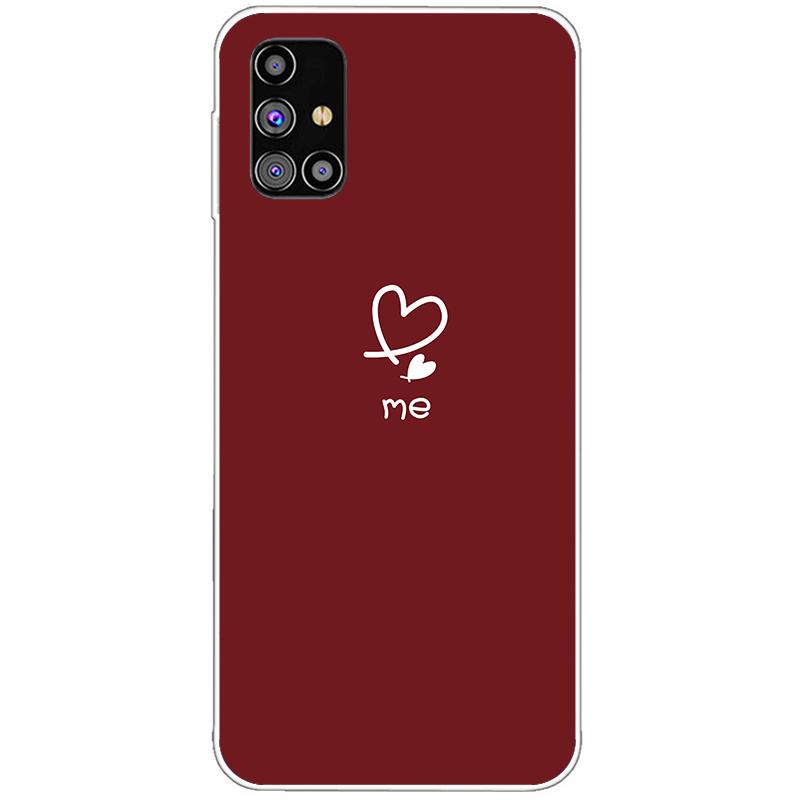 Do Samsung Galaxy A31 A51 A71 Etui Silikonowe Tylne Etui Telefoniczne Do Samsung A315 A515 A715 Miękkie Etui Zderzak Coque z Kreskówką