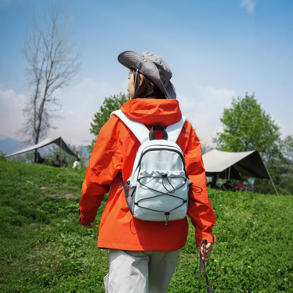 Schoolbag high value color scheme backpack couple light commuting small schoolbag outdoor travel versatile leisure small backpack