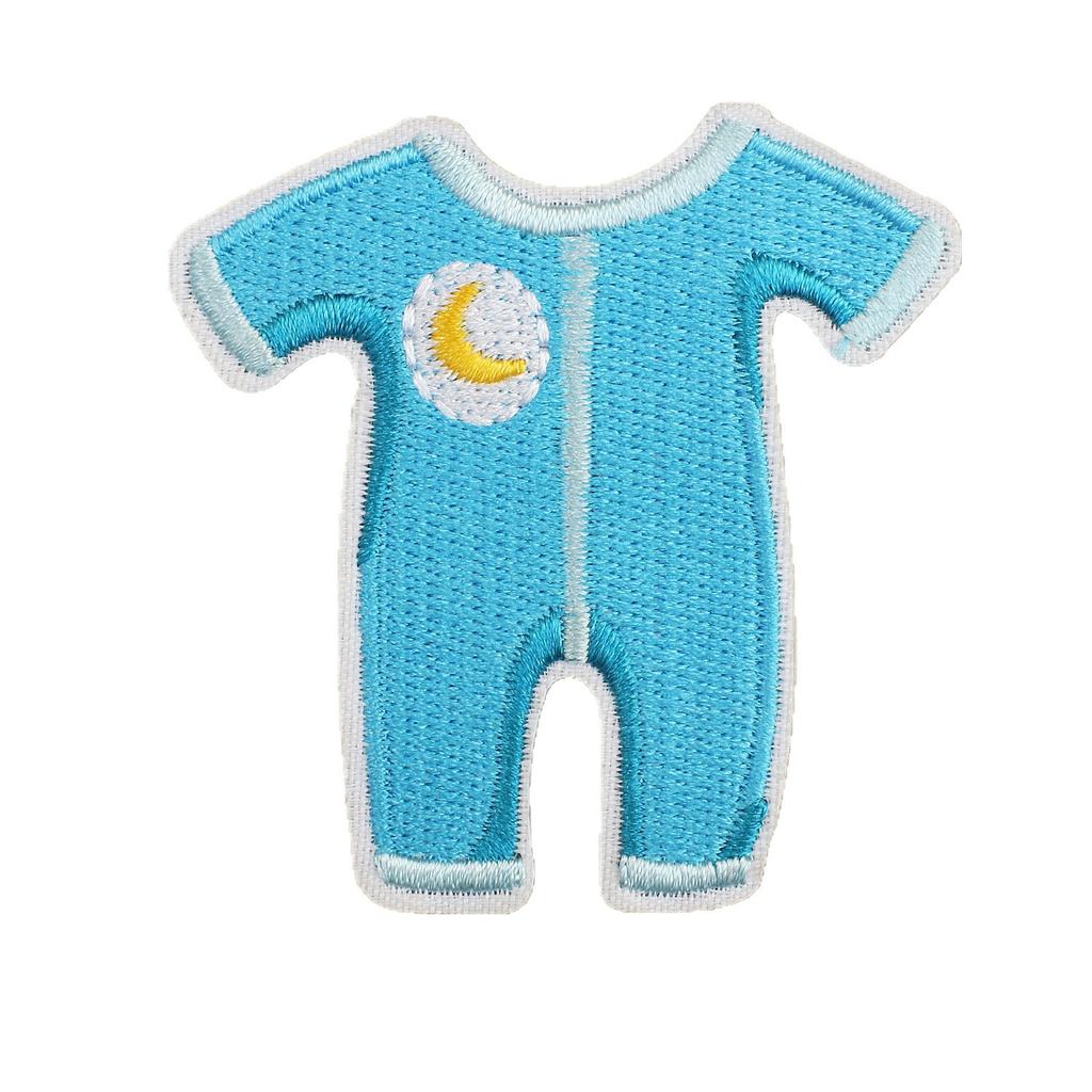 Male Treasure Theme Embroidery Cloth Sticker Onesie Decorative Patch Sticker Cartoon Diaper Computer Embroidery Chapter Trojan Horse Subsidy