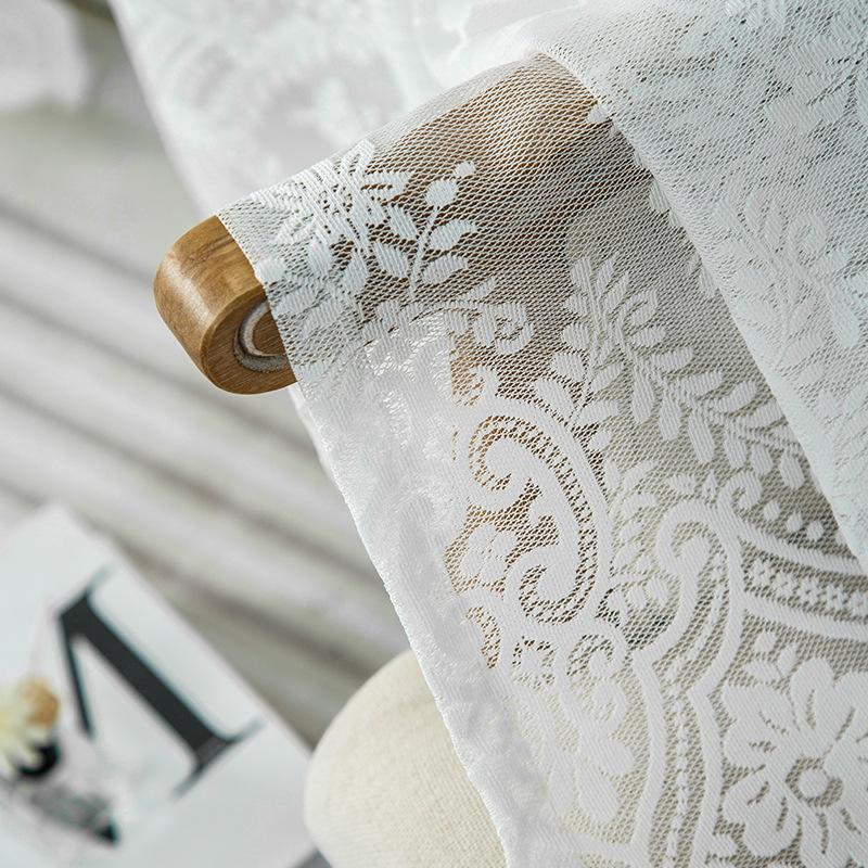 Stylish Simple Lace Curtains Curtains Living Room Bedroom Warm Curtains French Lace Curtains