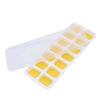 Silicone Refrigerator Ice Cube Trays with Lid BPA Free Large Square Ice Cube Tray Easy Release Stackable Ice Tray
