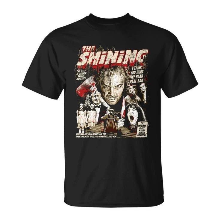 Halloween Scary Movie Horror Characters Graphic T-Shirt S-5XL M
