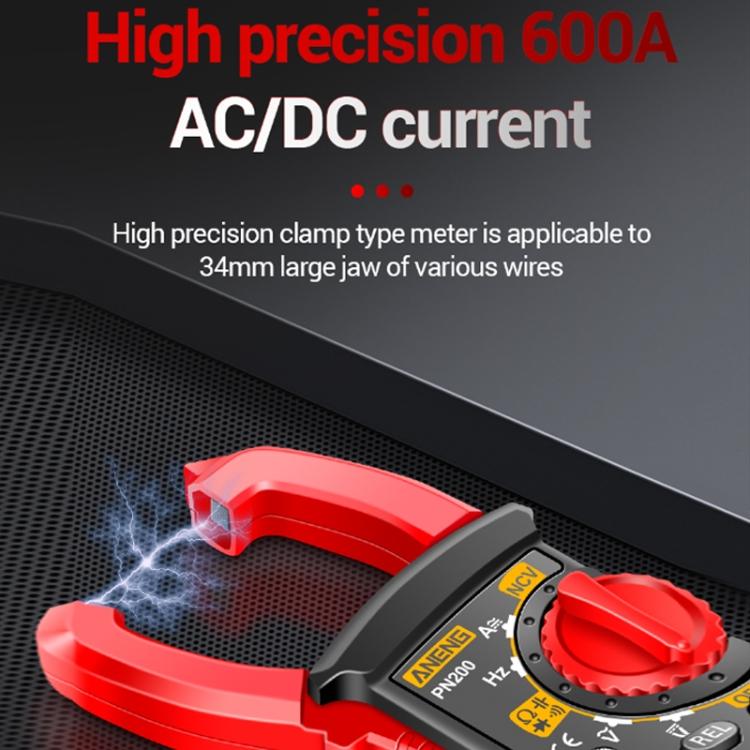 ANENG PN200 AC/DC Measurement High Precision Multifunctional Clamp Meter