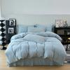 New Cotton Quilt Cover Plaid Yarn-dyed Washed Single Douvet Bed 160x210 220x240 Skin Friendly Comfortable Large Size Bedding