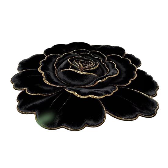 Floor Mat Traditional Chinese Floral Design Multiple Sizes Bedroom Soft Rug Living Room Bedroom Door