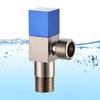 Versatile Water Shut Off Valves Convenient Shut 1/4 Thread Angle Stop Valves Suitable for Kitchen Bathroom & Toilet