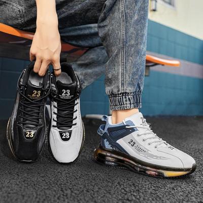 Herbst Neuer Stil Mode Schuhe Herren Sneaker Schuhe Lässig Sport Basketballschuh High Top Männlich Laufschuhe Walking Stil Schuh