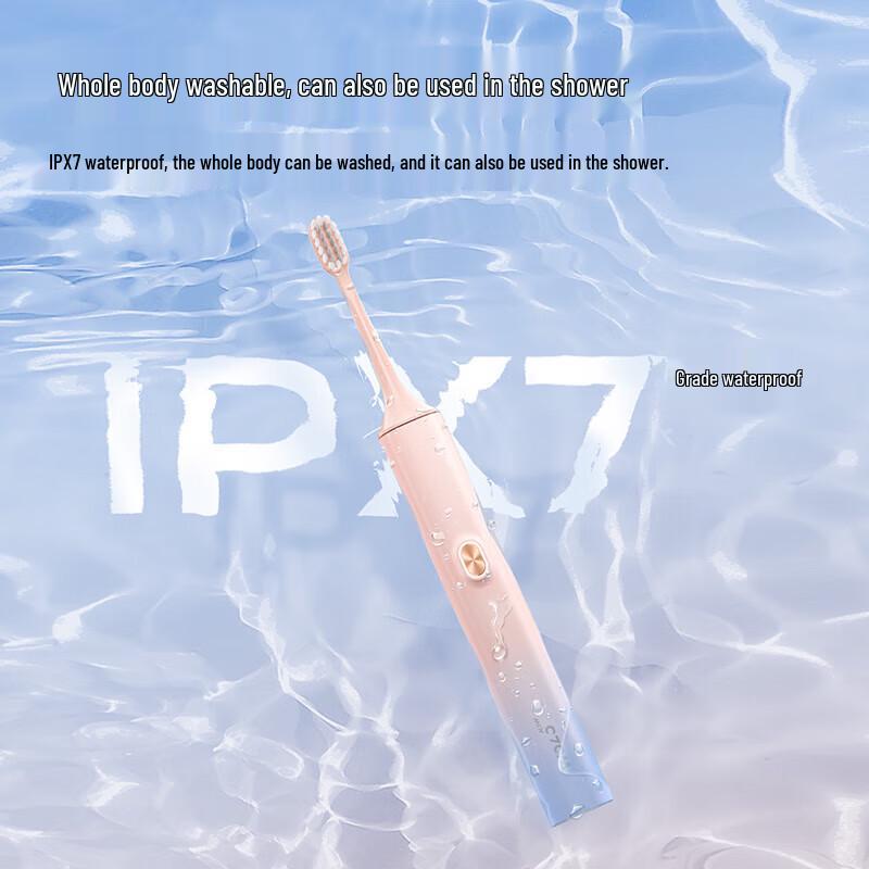 WOLONOW Sonic Electric Toothbrush, 4 Modes 3 Intensities