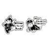 Charming Cartoon Procession Puss Alloy Pin Brooch With Simple Design For Comfortable Wear or Special Gift Occasion