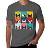 Boston Terrier Tshirt Black Cotton Tshirt Plain For Unisex Package Funny T Shirts Unisex Tshirt