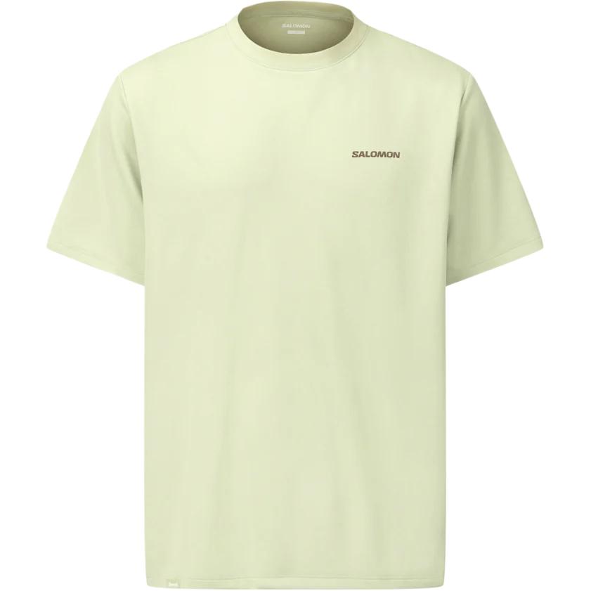 

Salomon Logo Letter Loose Fit Round Neck Short Sleeve T-Shirt Men tops LD0088000 M