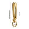 2pcs Fish Hook Keychain Belt Clip Holder Brass Car Keychain Hook U Shaped Key Chain  Car Use