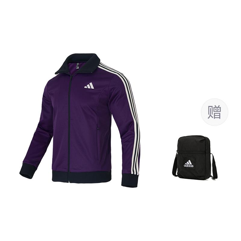 adidas 3 Stripes Jacket Men's Legend Purple KT0839