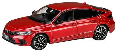 HJ43 Maßstab 1/43 Honda Civic (FL4) und:HEV Premium Kristallrot Metallic (Fertiges Produkt)