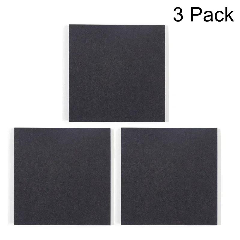 50 Sheets/pack Creative Paper Black Sticky Notes Self-Stick Notes Pads Posted It Notepad School Home Office Stationery Supplies
