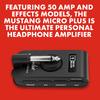 Fender Micro Plus Guitar Bass Headphone Amplifier Mustang® &