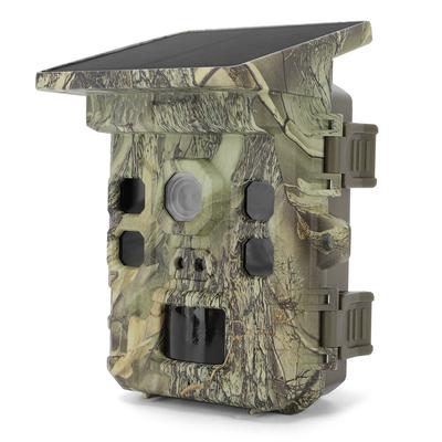 Caméra de chasse 64MP Caméra solaire avec WiFi IP66 - Longue durée de vie de la batterie Capteur de mouvement Caméra de suivi Avec vision nocturne WiFi