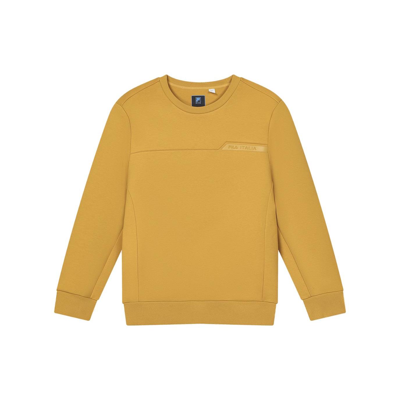 

New FILA Sweatshirt Men s Sea Daisy Yellow F11M412204F-MT XXL