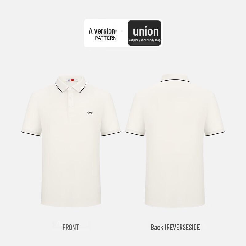 Goldlion GY Men's Casual Short Sleeve Polo Shirt