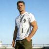 Eis Seide T-Shirt Herren Lässig Oberteil Locker Halbärmel Atmungsaktiv Große Größen Herren Sportbekleidung Schnell Trocknend Kurzärmelig