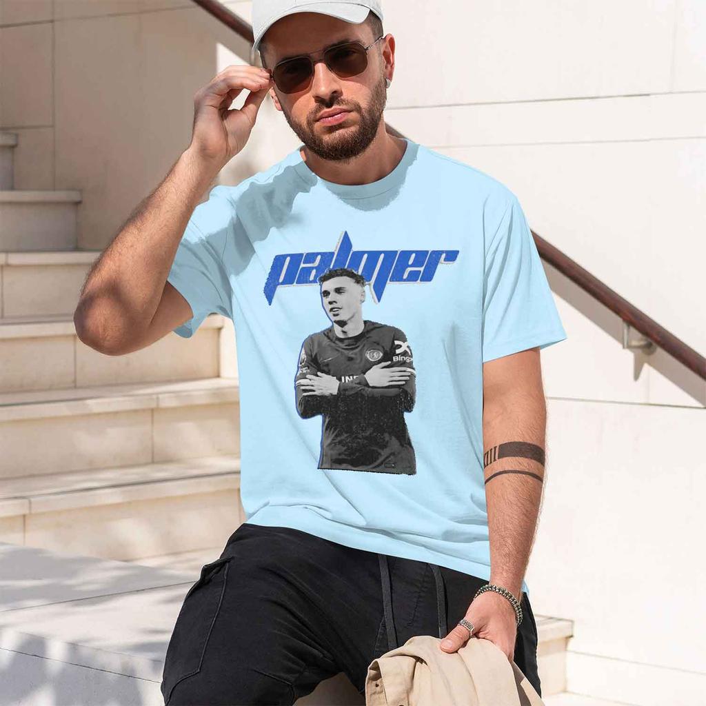 Palmer Unisexs Football Jersey Commemorative Shirt Summer Unisex D Short Sve Leisure Shirt 2026 New Model Shortsleeve Crewneck T