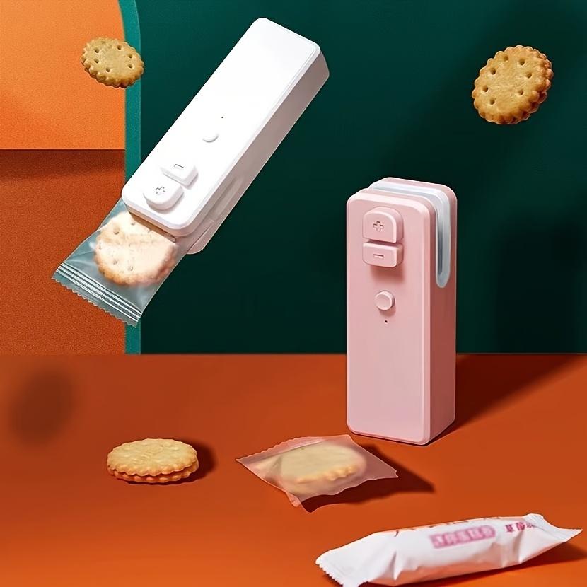 2 IN 1 Sealing Machine, Food Bag Sealer, Portable Handheld Heat Seal And Cutter, Mini Food Sealers For Storage
