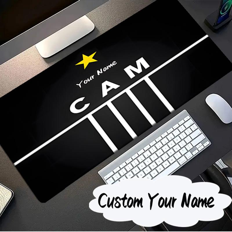 Custom Name Mouse pad Brugge Emblem Design Mouse pad, Gaming Mouse Pad, keyboard pad, Desk Decor for computer notebook Fan Birthday Gift
