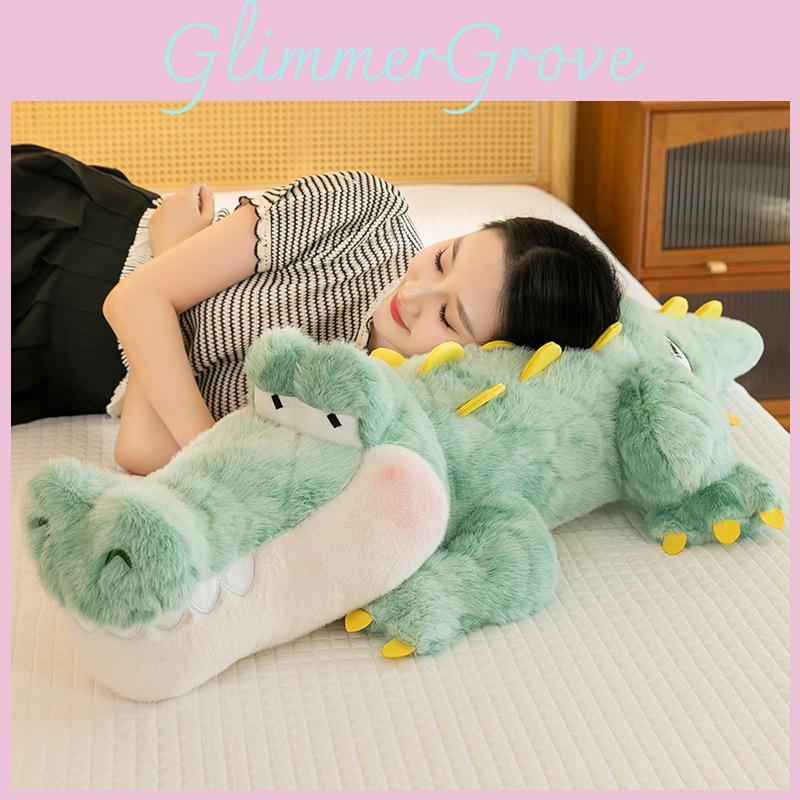 Plush Crocodile Cartoon Doll With Pp Cotton Filling For Children Sleep Gift