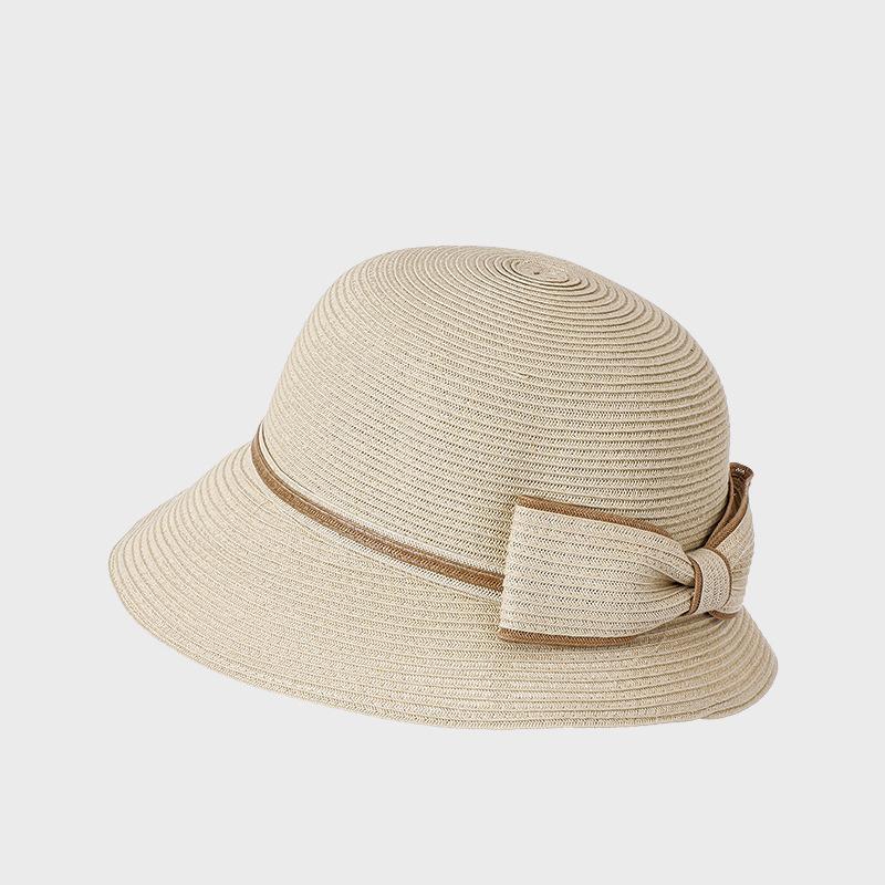 Sunscreen Straw Hat Breathable Fisherman Hat Women's Summer Sunshade Hat
