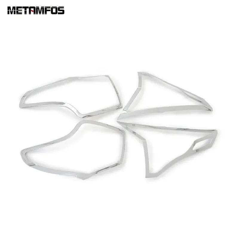 For Toyota Rav4 Rav 4 2013 2014 2015 Chrome Rear Light Lamp Cover Trim Taillamp Taillight Protector Accessories Car Styling