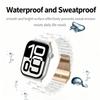 Luxusní pryskyřičný řemínek pro Apple Watch Ultra 3 2 49mm 11 10 42mm 46mm Článkový náramek Iwatch Series 9 7 8 6 5 SE3 45mm 41mm 40mm 44mm
