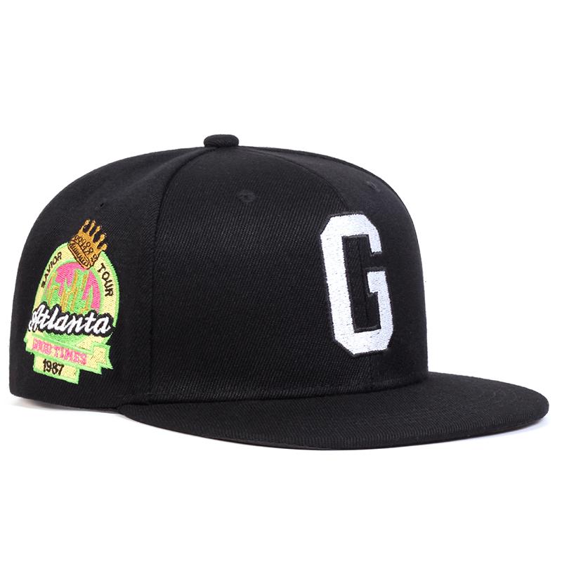 Unisex G Letter Embroidery Hip-hop Hats Fashion Outdoor Adjustable Casual Baseball Caps Sunscreen Hat