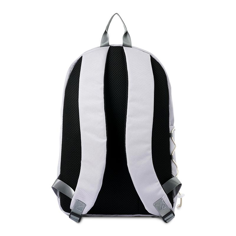 New Reebok Fabric Computer Backpack Regular Unisex Light Gray/Navy Blue/Black/Light Pink/Ecru RB230016M