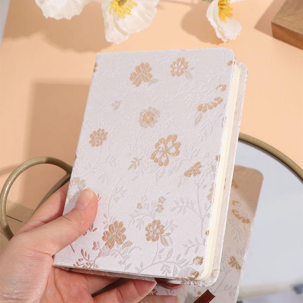 Agenda, carnet de notes floral, carnet de notes A6, mini carnet en relief, papeterie